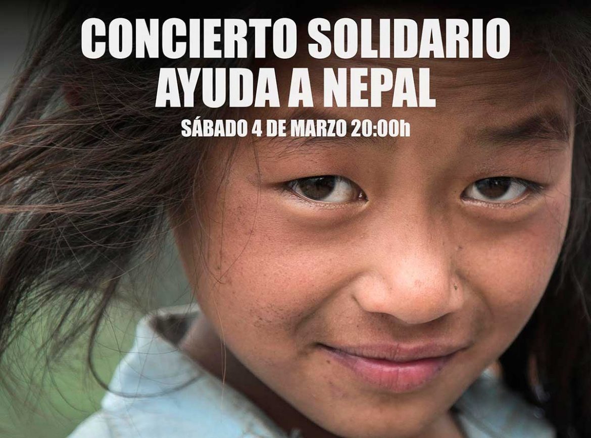 La cara de una niña nepalí