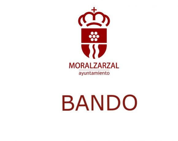 Logo de Moralzarzal y la palabra Bando