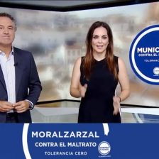 Dos presentadores de tv hablan de Moralzarzal y la tolerancia cero contra el maltrato