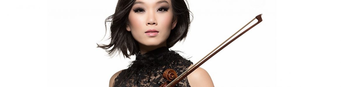 Maureen Choi con un violín