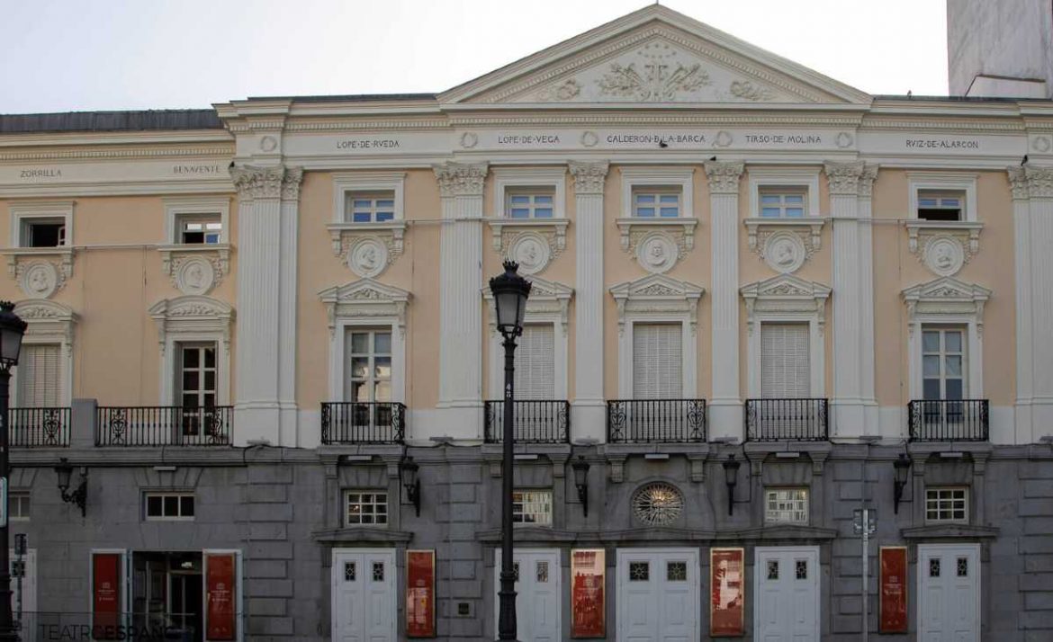 Fachada del Teatro Español de Madrid