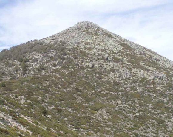 Vista del pico Montón de Trigo