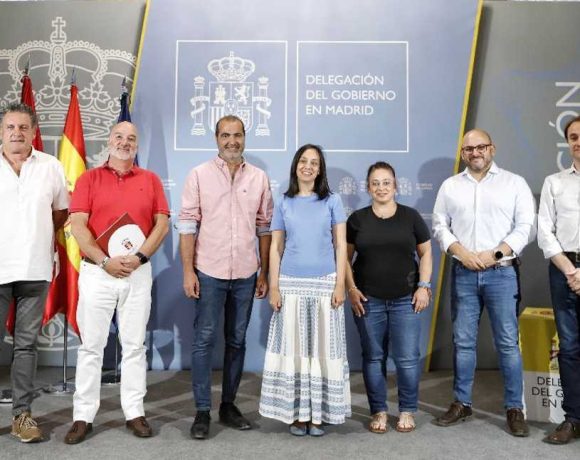 Alcaldes y concejales de la sierra con la delegada del Gobierno de Madrid