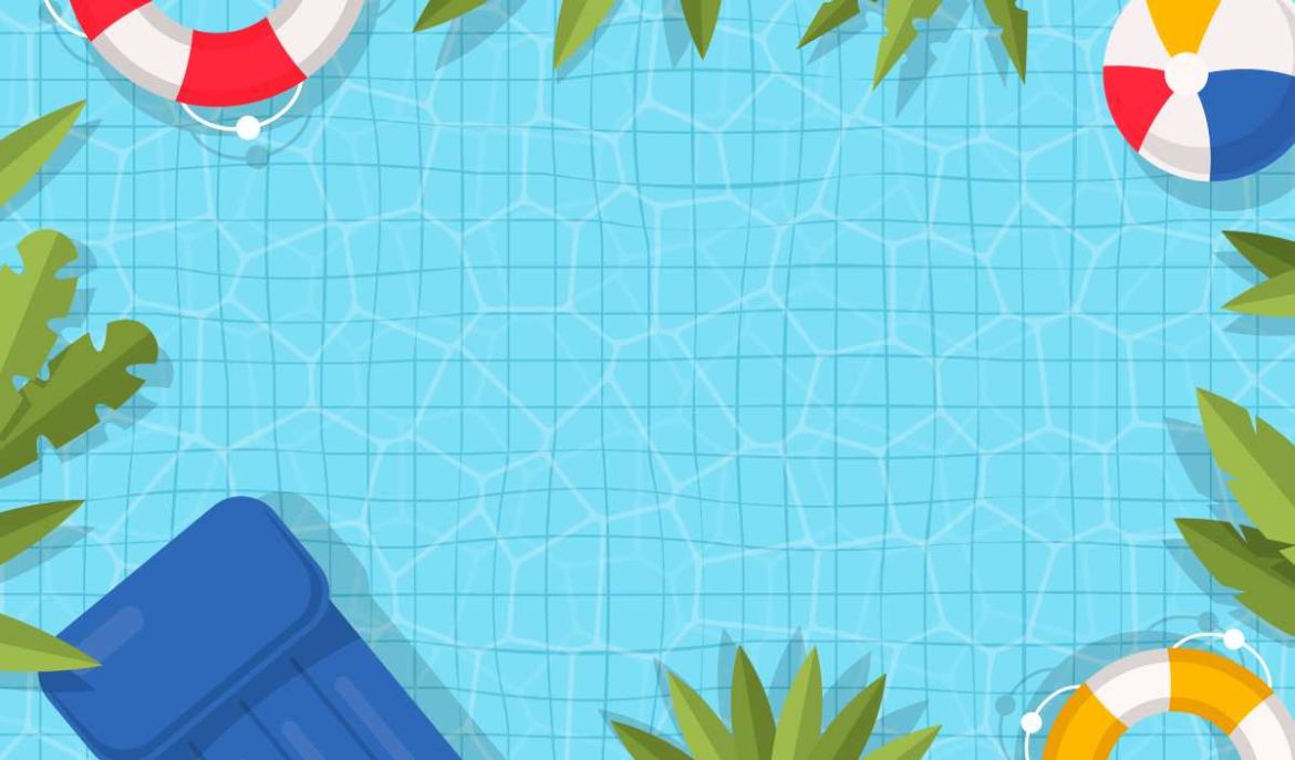 Ilustración de una piscina