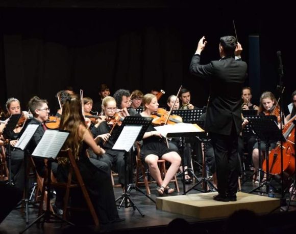La Joven Orquesta de la Comunidad de Madrid en un concierto
