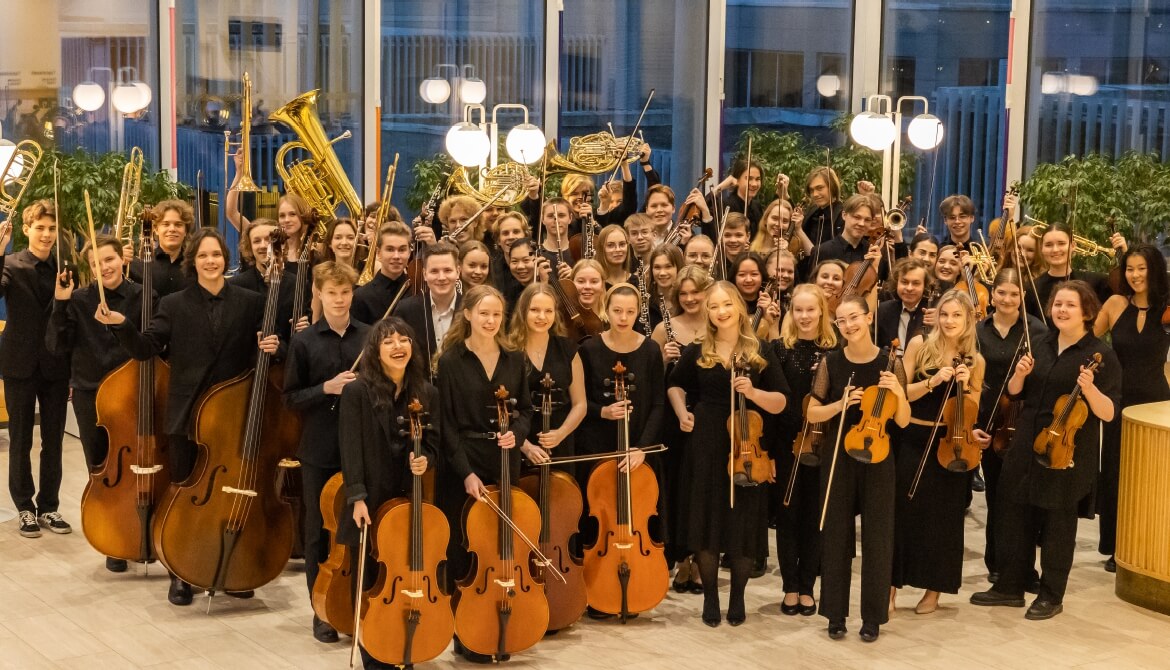 Orquesta sinfónica Tapiola Youth Symphony, en el Teatro de Moralzarzal el 14 de octubre
