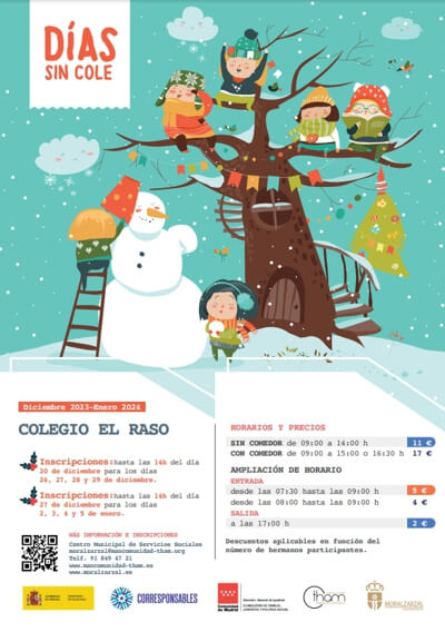 Vuelven los Días sin Cole por Navidad en Moralzarzal (1)