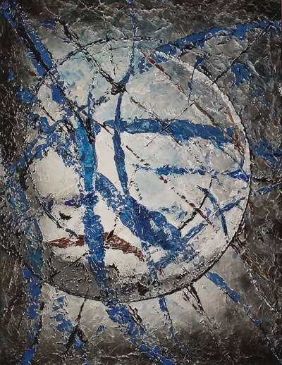 Exposición de pintura AZUL, de José Luis Reyero. Del 11 al 28 de enero, Moralzarzal