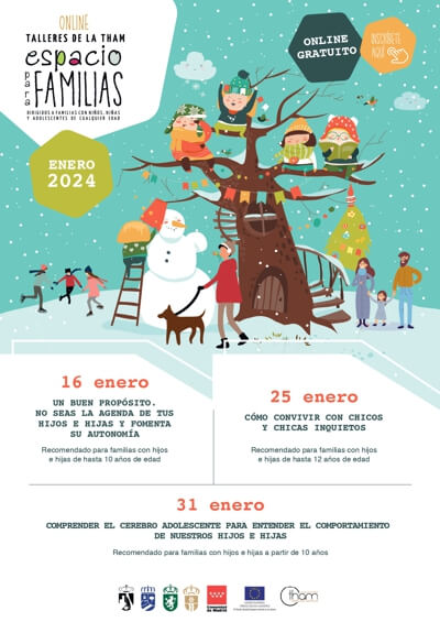 Talleres gratuitos online Espacio para Familias, de la THAM y Servicios Sociales de Moralzarzal (2)