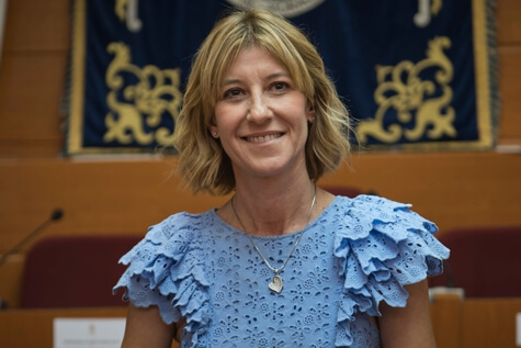 Beatriz Matesanz, concejal de Servicios Sociales del Ayuntamiento de Moralzarzal