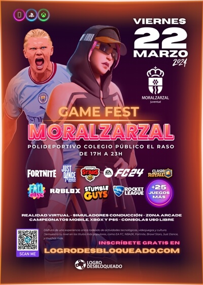II Feria del Videojuego Game Party 2024. 22 de marzo en Moralzarzal (1)