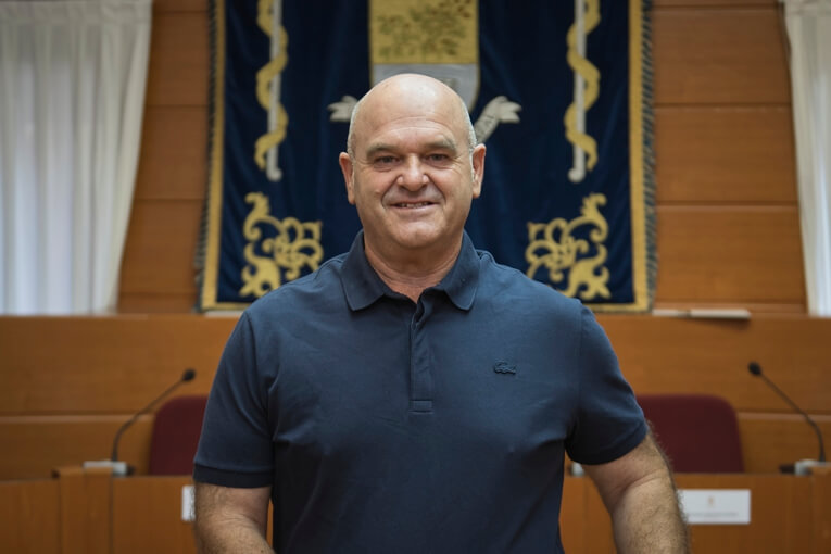 Carlos Enrique Hernando, concejl de Deportes y Juventud y primer tenien de alcalde del ayuntamiento de moralzarzal