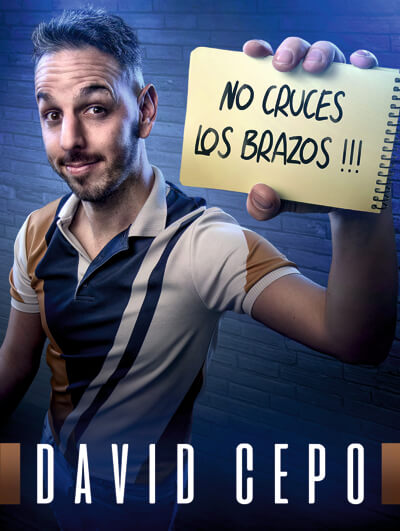 David Cepo llega a Moralzarzal para hacerte explotar de la risa el 19 de mayo