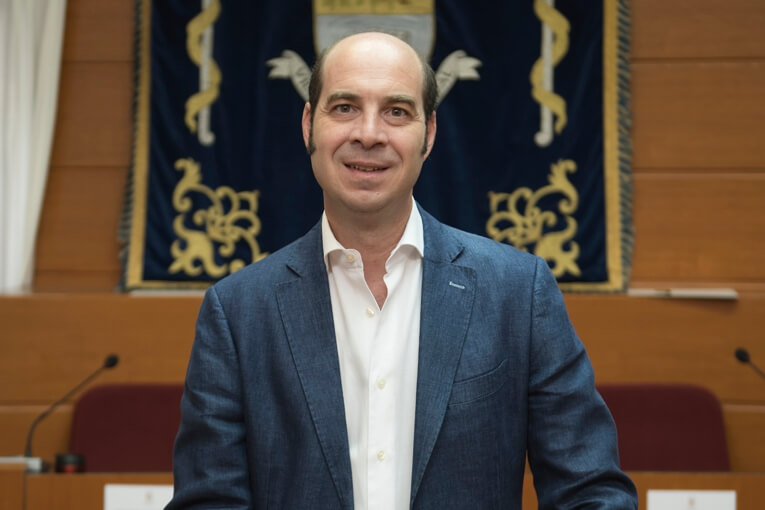 Fernando Cobo Bayo, concejal de Hacienda del Ayuntamiento de Moralzarzal