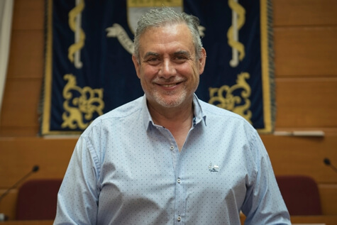 Juan José Cámara, conceja de Cultura y Medio Rural del Ayuntamiento de Moralzarzal