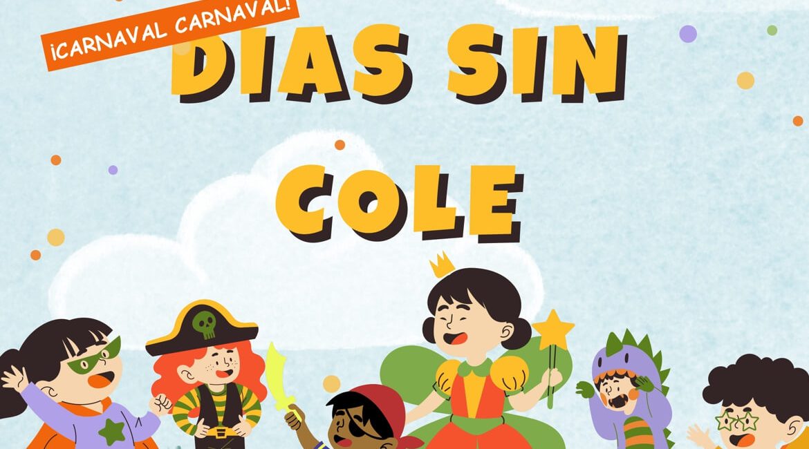 Días sin cole, del 28 de febrero y 3 de marzo en Moralzarzal, con temática de Carnaval