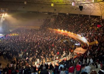 OrejaVanGohg_concierto en la Plaza de Toros de Moralzarzal en 2010