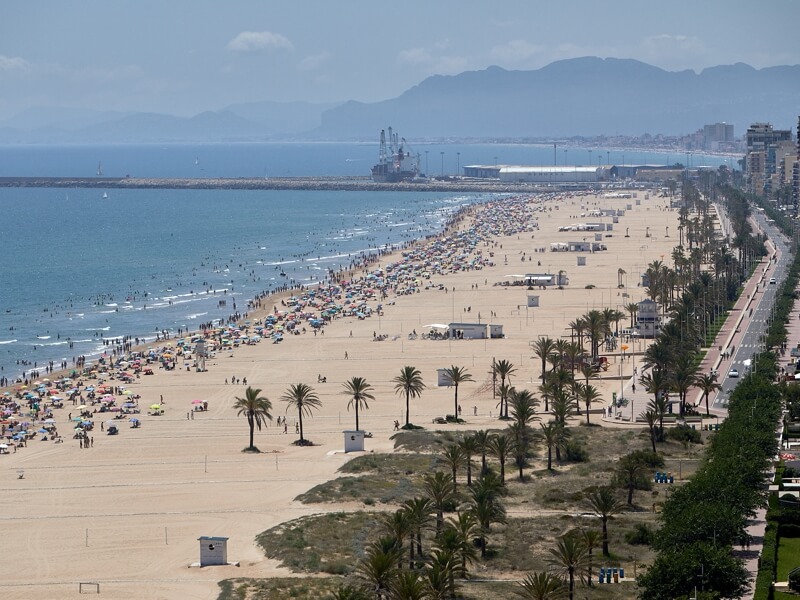 Viaje de los mayores de Moralzarzal a Gandía
