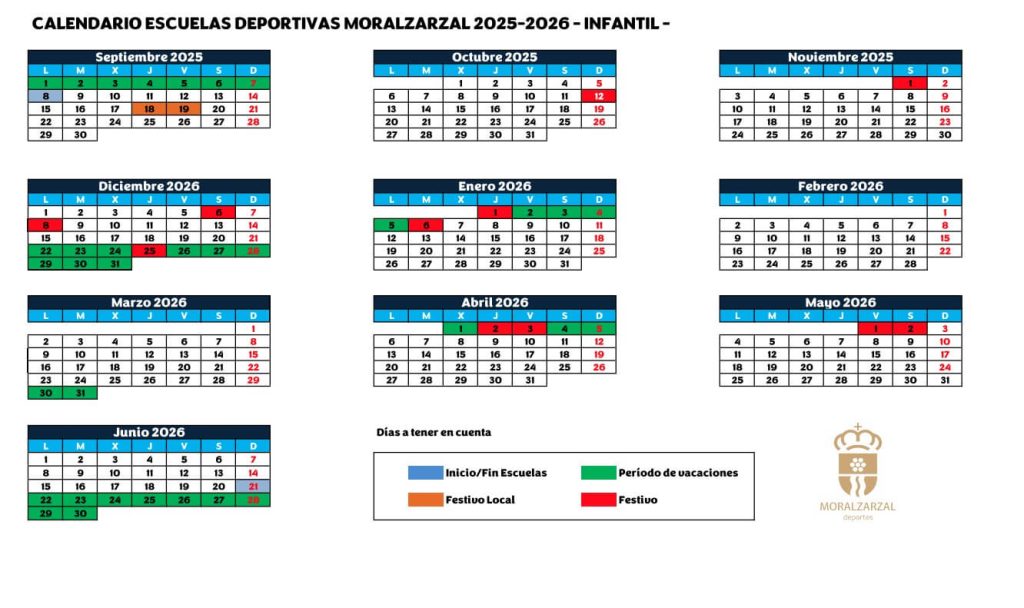 Calendario Escuelas 2025-2026 Infantil (1)