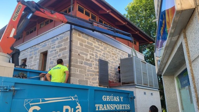 Obras en la Biblioteca y el Centro Cultural de Moralzarzal