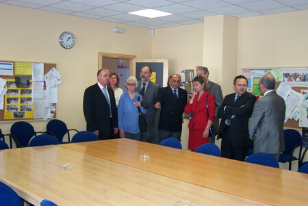 25 Aniversario del Colegio San Miguel Arcángel y del Instituto Carmen Martín Gaite de Moralzarzal. Inauguración colegio e instituto