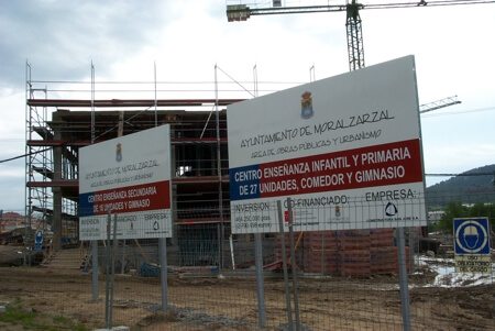 25 Aniversario del Colegio San Miguel Arcángel y del Instituto Carmen Martín Gaite de Moralzarzal. Obras