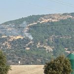 Controlado un conato de incendio en la Ladera Matarrubia en el término de Moralzarzal