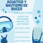 Curso de Salvamento Acuático y Bautismo de Buceo con Juventud Moralzarzal septiembre 2025 (1)