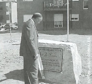 Inauguración en septiembre 2000 I promoción de Viviendas Municipales en Moralzarzal