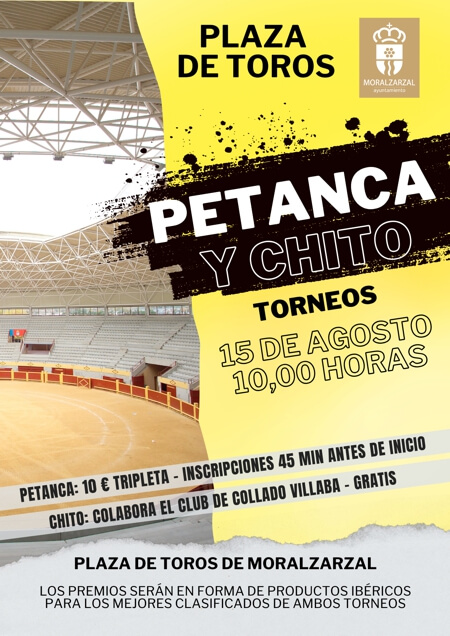 Torneos de Chito y Petanca en Moralzarzal