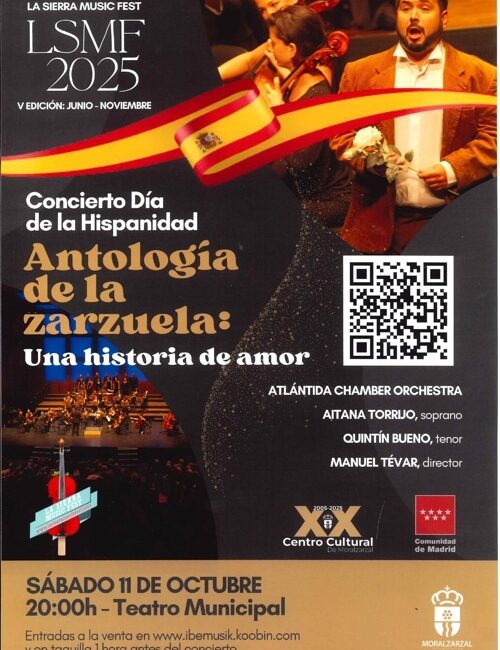 Concierto del Día de la Hispanidad en Moralzarzal, el sábado 11 de octubre