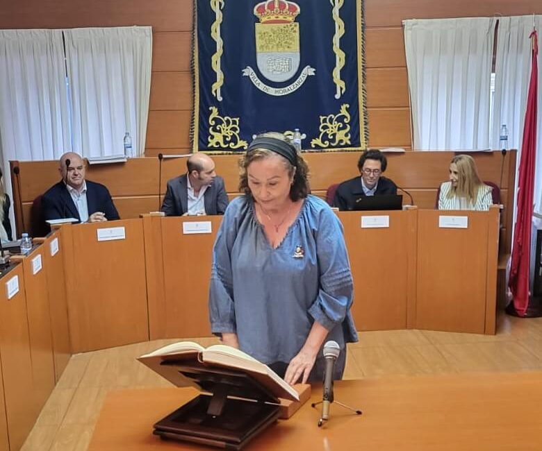 María Pilar Guzmán Viñambres, nueva concejal del PSOE en el Ayuntamiento de Moralzarzal