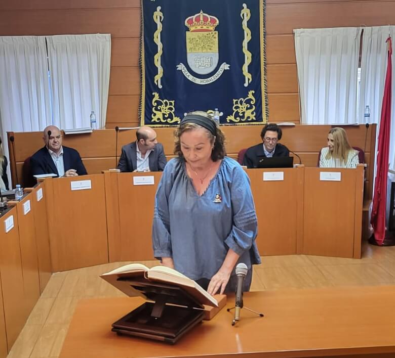 María Pilar Guzmán Viñambres, nueva concejal del PSOE en el Ayuntamiento de Moralzarzal