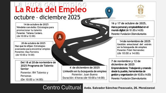 Moralzarzal lanza la Ruta del Empleo de Otoño 2025 para impulsar la empleabilidad y el autoempleo (1)