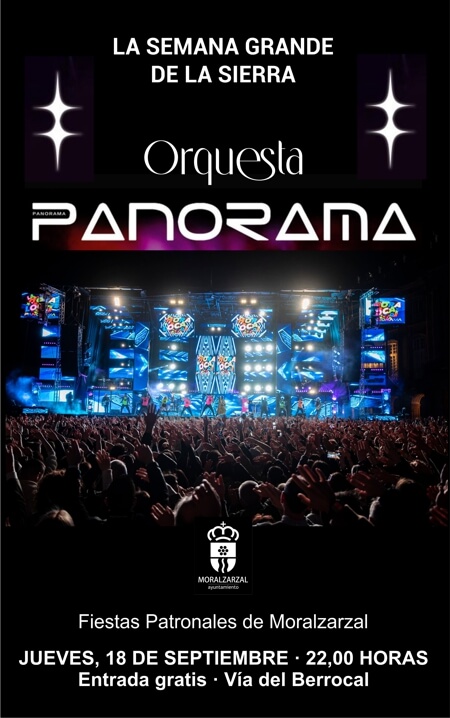 Orquesta Panorama en las fiestas de Moralzarzal 2025 (1)