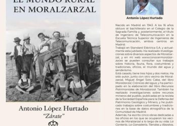 Presentación del libro, El mundo rural en Moralzarzal, Antonio López Zárate 2025
