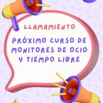 Próximo curso monitores de ocio y tiempo libre en Moralzarzal