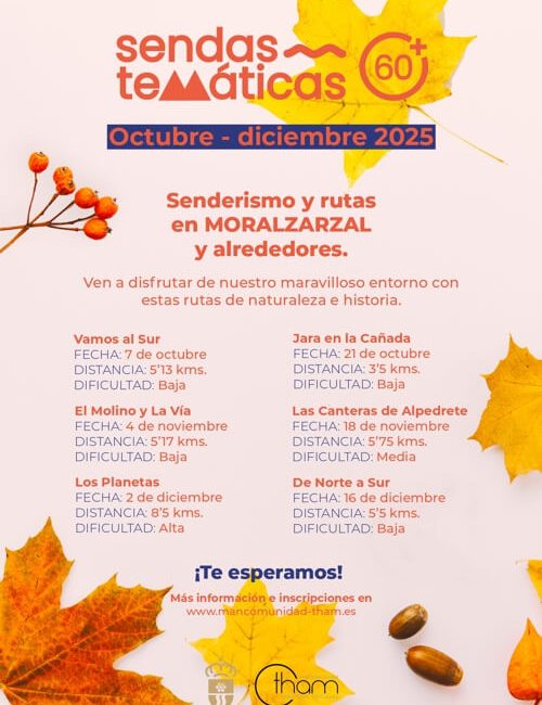 Rutas para mayores de Moralzarzal (1)