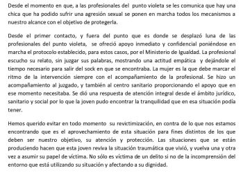 Segundo y durísimo comunicado de la THAM por la utilización y aprovechamiento de los sucedido en las Fiestas de Moralzarzal