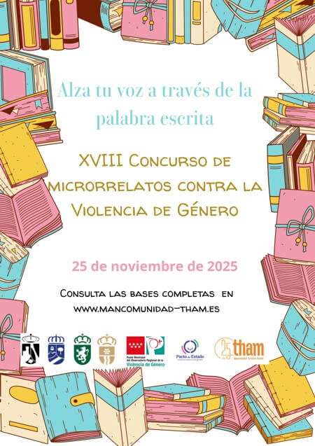 XVIII Concurso de Microrrelatos contra la Violencia de Género de la Mancomunidad THAM Cartel 2025