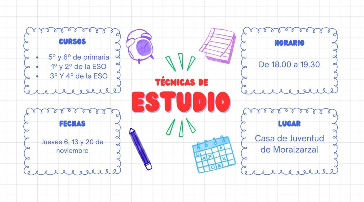 Taller técnicas de Estudio Moralzarzal