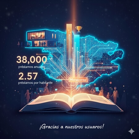 La Biblioteca de Moralzarzal, la más activa de la Sierra de Madrid