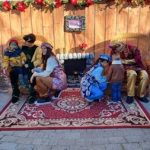 Cartero Real en la mejor navidad de la sierra de Madrid. Moralzarzal