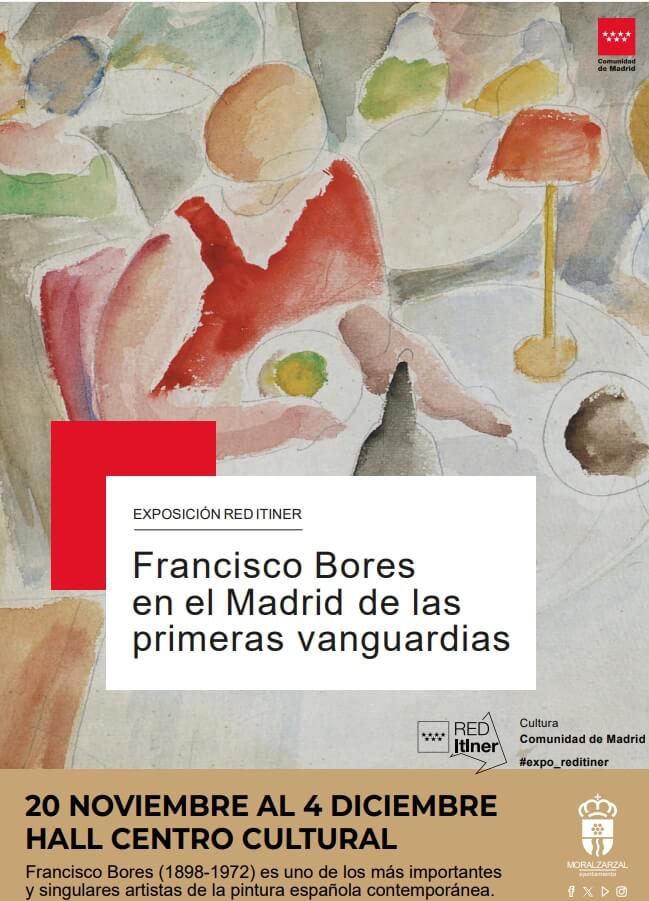 Francisco Bores en el Madrid de las Primeras Vanguardias, exposición hasta el 4 de diciembre en Moralzarzal