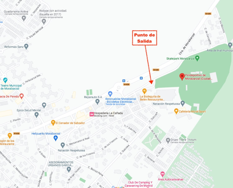 Jara en la Cañada, ruta para mayores en Moralzarzal