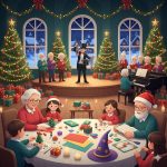 La ilusión de la Navidad llega a El Hogar de Mayores de Moralzarzal