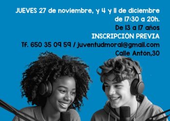 Novedad! Primer Taller de Podcast JuventudMoral, Moralzarzal