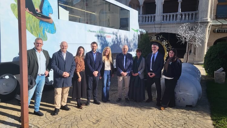 El Alcalde acompañó a la consejera de Economía, Hacienda de la Comunidad en su visita el viernes a Moralzarzal