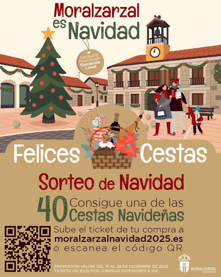 Esta Navidad, comprar en Moralzarzal tiene premio