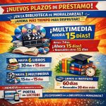 Más tiempo para leer, ver y escuchar en tu Biblioteca Municipal de Moralzarzal